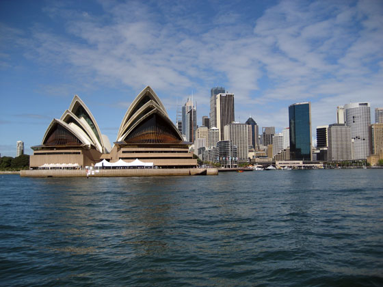 Sydney Opera House And CBD