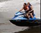 Jetskiiing On The River