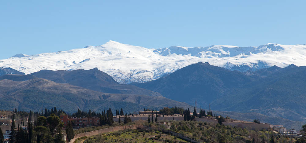 Snow Capped Sierra Nevada