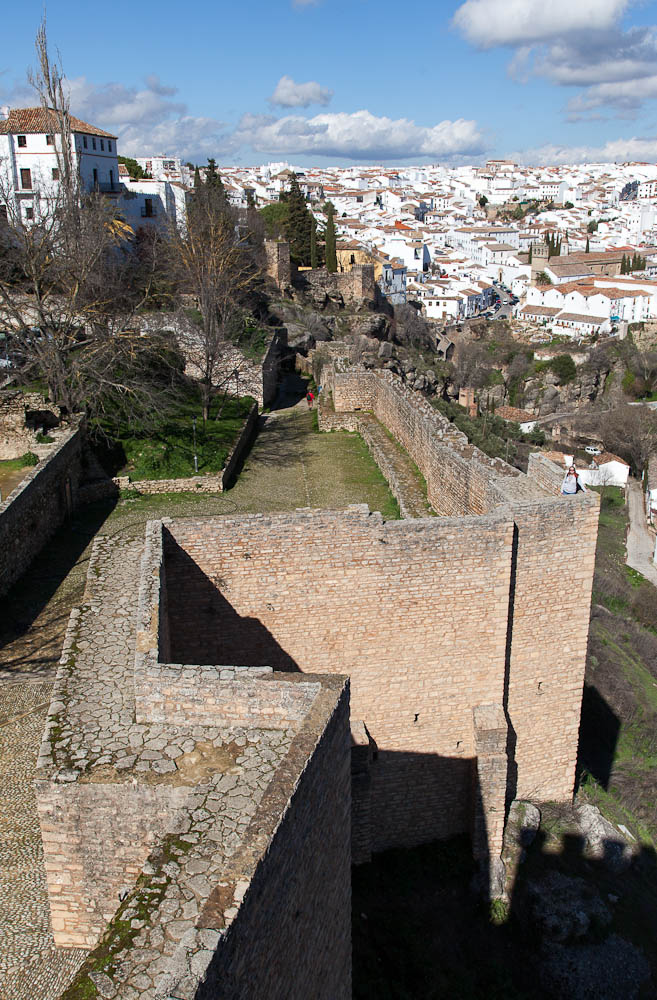 Ronda Town Wall And Sarah