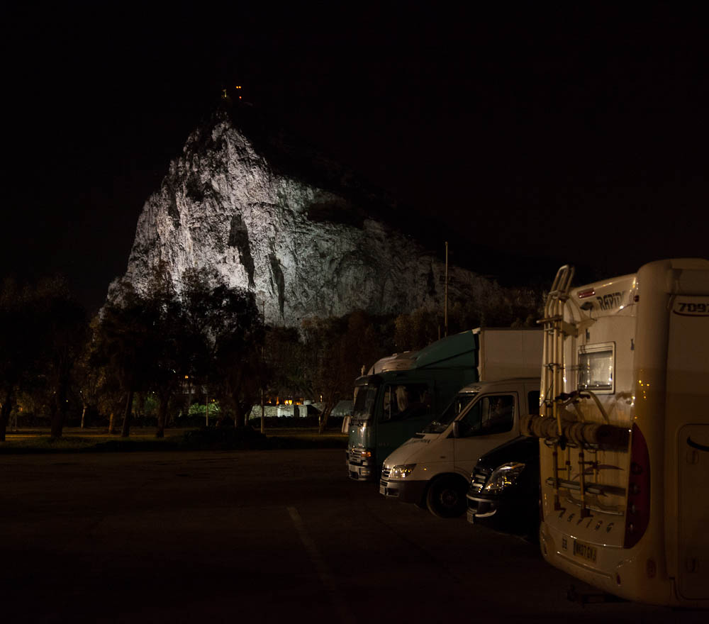 The Rock At Night