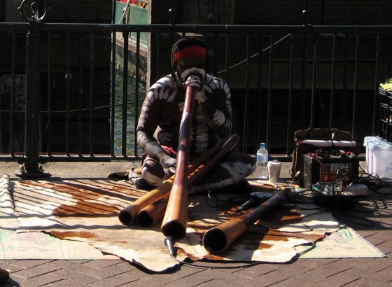 Abbo with Didgeridoo